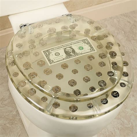 This convenient toilet seat for bucket option weighs less than a pound and it fits on three-, five- or six-gallon buckets. . Money toilet seat